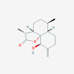 molecular formula C15H22O3 B134631 Arteannuin L 