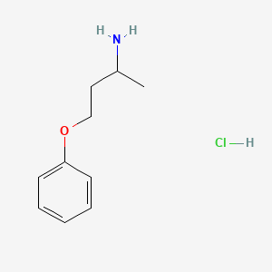 molecular formula C10H16ClNO B13463220 4-Phenoxybutan-2-aminehydrochloride 