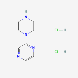molecular formula C8H14Cl2N4 B13463313 2-(Piperazin-1-yl)pyrazine dihydrochloride 