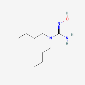 molecular formula C9H21N3O B13463363 N',N'-dibutyl-N-hydroxyguanidine CAS No. 29044-29-9