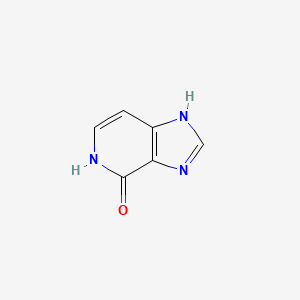 molecular formula C6H5N3O B1346347 1H-Imidazo[4,5-c]pyridin-4-ol CAS No. 3243-24-1