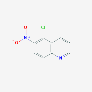 molecular formula C9H5ClN2O2 B1346353 5-Chloro-6-nitroquinoline CAS No. 58416-32-3