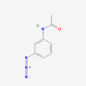 molecular formula C8H8N4O B13463554 N-(3-Azidophenyl)acetamide 