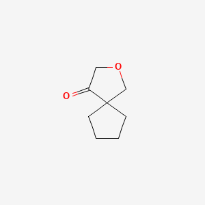 molecular formula C8H12O2 B13463626 2-Oxaspiro[4.4]nonan-4-one 