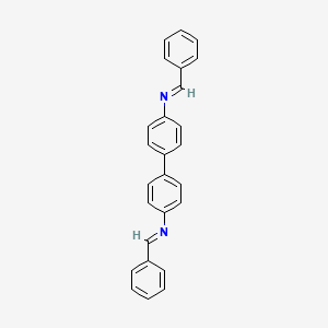 molecular formula C26H20N2 B1346367 N,N'-Bisbenzylidenebenzidine CAS No. 6311-48-4