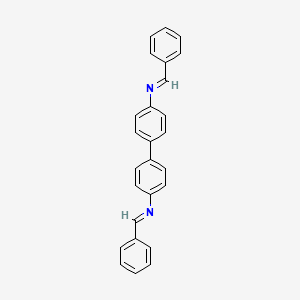 molecular formula C26H20N2 B1346367 Dibenzalbenzidine CAS No. 6311-48-4