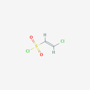 molecular formula C2H2Cl2O2S B13463903 (E)-2-chloroethene-1-sulfonyl chloride 
