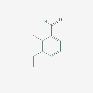 molecular formula C10H12O B13463921 3-Ethyl-2-methylbenzaldehyde 
