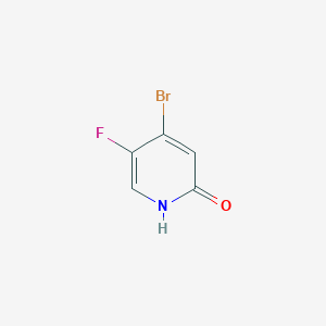 molecular formula C5H3BrFNO B1346411 4-溴-5-氟-2-羟基吡啶 CAS No. 884495-01-6
