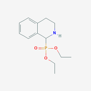 molecular formula C13H20NO3P B13464144 Diethyl 1,2,3,4-tetrahydroisoquinolin-1-ylphosphonate CAS No. 87992-89-0