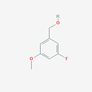molecular formula C8H9FO2 B1346422 (3-Fluoro-5-methoxyphenyl)methanol CAS No. 914637-27-7