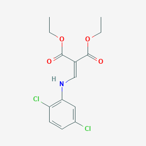 Diethyl 2-[(2,5-dichloroanilino)methylene]malonate