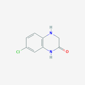 molecular formula C8H7ClN2O B1346440 7-Chloro-3,4-dihydro-1H-quinoxalin-2-one CAS No. 66367-05-3