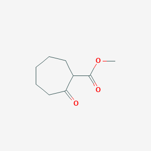 molecular formula C9H14O3 B1346456 Methyl 2-oxo-1-cycloheptanecarboxylate CAS No. 52784-32-4