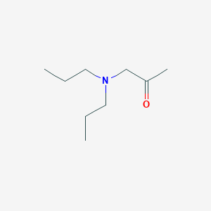 molecular formula C9H19NO B1346466 1-(Dipropylamino)acetone CAS No. 54151-35-8