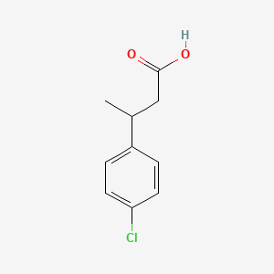 B1346468 3-(4-Chlorophenyl)butanoic acid CAS No. 5292-23-9