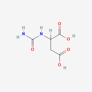 molecular formula C5H8N2O5 B1346484 Ureidosuccinic acid CAS No. 923-37-5