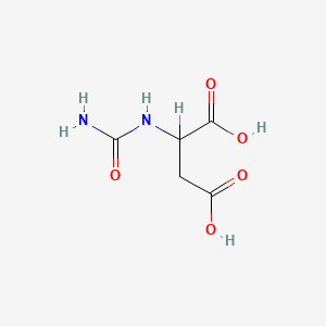 molecular formula C5H8N2O5 B1346484 脲基琥珀酸 CAS No. 923-37-5