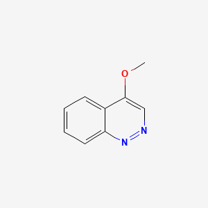 molecular formula C9H8N2O B1346487 4-Methoxycinnoline CAS No. 3397-78-2