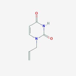 molecular formula C7H8N2O2 B1346499 1-Allyluracil CAS No. 25855-26-9