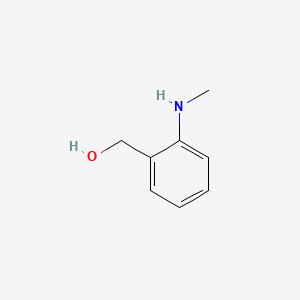 molecular formula C8H11NO B1346500 (2-(Methylamino)phenyl)methanol CAS No. 29055-08-1