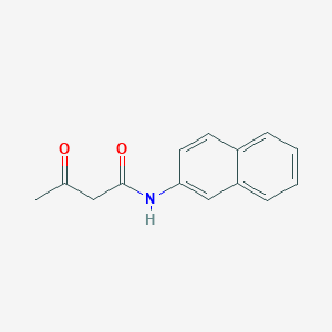 molecular formula C14H13NO2 B1346508 N-(2-萘基)-3-氧代丁酰胺 CAS No. 42414-19-7