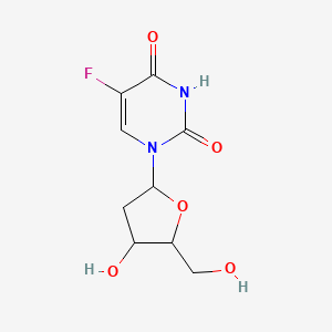 molecular formula C9H11FN2O5 B1346552 5-Fluoro-2'-deoxyuridine CAS No. 2968-28-7