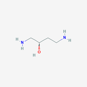 molecular formula C4H12N2O B13465544 (2S)-1,4-Diaminobutan-2-ol CAS No. 24177-21-7