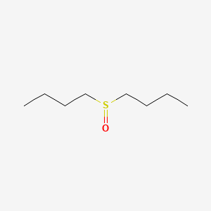 molecular formula C8H18OS B1346571 Dibutyl sulphoxide CAS No. 2168-93-6