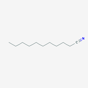 molecular formula C11H21N B1346573 Undecanenitrile CAS No. 2244-07-7