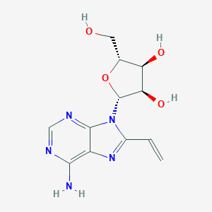 molecular formula C12H15N5O4 B134658 8-Vinyladenosine CAS No. 142386-40-1