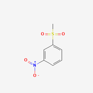 molecular formula C7H7NO4S B1346600 1-(Methylsulfonyl)-3-nitrobenzene CAS No. 2976-32-1