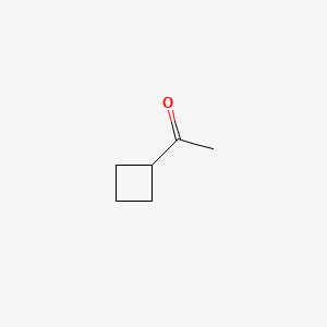 molecular formula C6H10O B1346604 Acetylcyclobutane CAS No. 3019-25-8