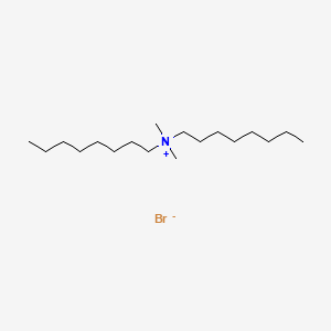 molecular formula C18H40BrN B1346605 Dimethyldioctylammonium bromide CAS No. 3026-69-5