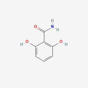molecular formula C7H7NO3 B1346613 2,6-Dihydroxybenzamide CAS No. 3147-50-0