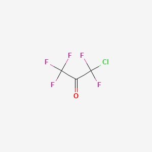 molecular formula C3ClF5O B1346615 Chloropentafluoroacetone CAS No. 79-53-8