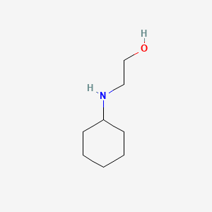 molecular formula C8H17NO B1346643 N-Cyclohexylethanolamine CAS No. 2842-38-8