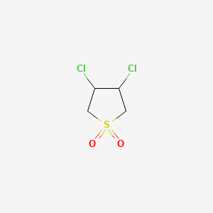 molecular formula C4H6Cl2O2S B1346646 3,4-Dichlorosulfolane CAS No. 3001-57-8