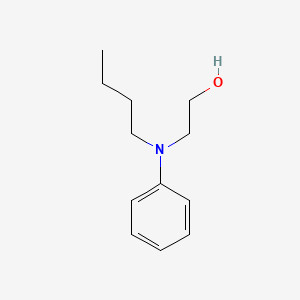 molecular formula C12H19NO B1346650 2-(N-Butylanilino)ethanol CAS No. 3046-94-4