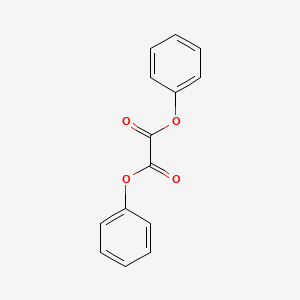 molecular formula C14H10O4 B1346652 Diphenyl oxalate CAS No. 3155-16-6