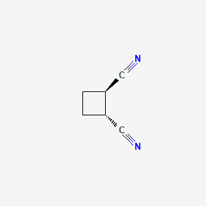 molecular formula C6H6N2 B1346653 反式-环丁烷-1,2-二腈 CAS No. 3211-20-9