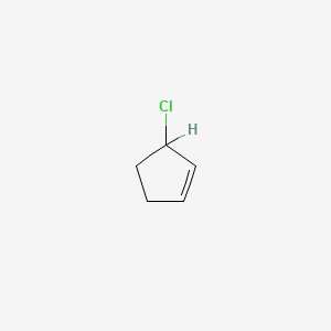molecular formula C5H7Cl B1346679 3-Chlorocyclopentene CAS No. 96-40-2