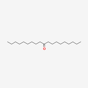 molecular formula C19H38O B1346682 10-Nonadecanone CAS No. 504-57-4