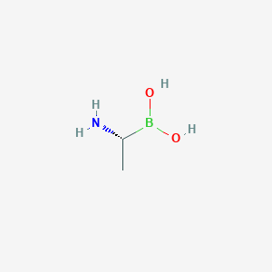 molecular formula C2H8BNO2 B13466858 Alanine Boronic Acid 