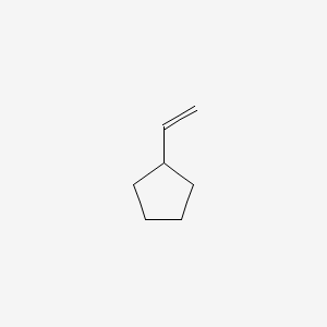 molecular formula C7H12 B1346689 Vinylcyclopentane CAS No. 3742-34-5