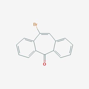 molecular formula C15H9BrO B134669 10-溴-5H-二苯并[a,d][7]环庚烯-5-酮 CAS No. 17044-50-7