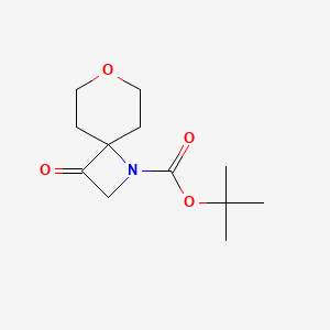 molecular formula C12H19NO4 B13466905 Tert-butyl 3-oxo-7-oxa-1-azaspiro[3.5]nonane-1-carboxylate 