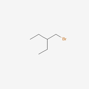 molecular formula C6H13B B1346692 1-Bromo-2-ethylbutane CAS No. 3814-34-4