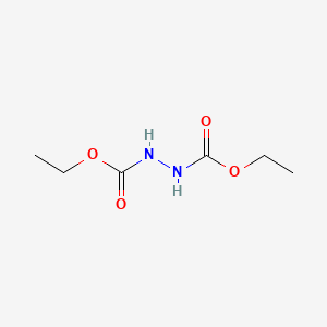 molecular formula C6H12N2O4 B1346693 Diethyl 1,2-hydrazinedicarboxylate CAS No. 4114-28-7
