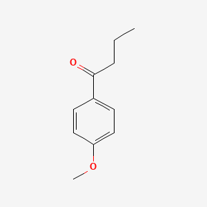 molecular formula C11H14O2 B1346694 4'-Methoxybutyrophenone CAS No. 4160-51-4
